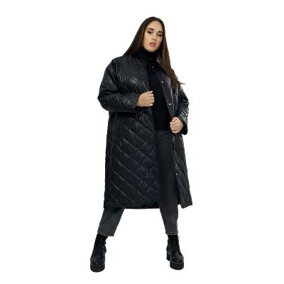 8004.4003 (Snap Buttoned Quilted Oversized Jacket)