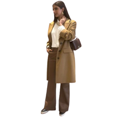 MVPI3CP016 (Mazzini Coat) معطف من الصوف والكشمير بطول الركبة