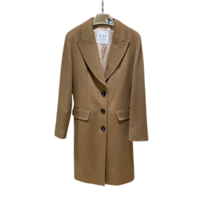 MVPI3CP016 (Mazzini Coat) معطف من الصوف والكشمير بطول الركبة