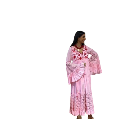 Embroidered Dress AWD-2020/204