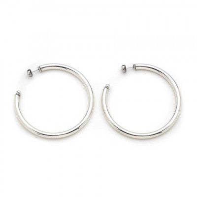 Morror Hoop Earrings مورور هوب الأقراط