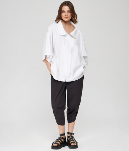 24Y3222 High Waist Cropped Pants
