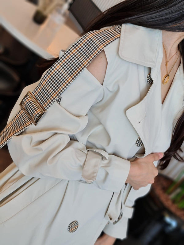 COAIC2013 (Double Breasted Trench Coat) معطف خندق مزدوج الصدر