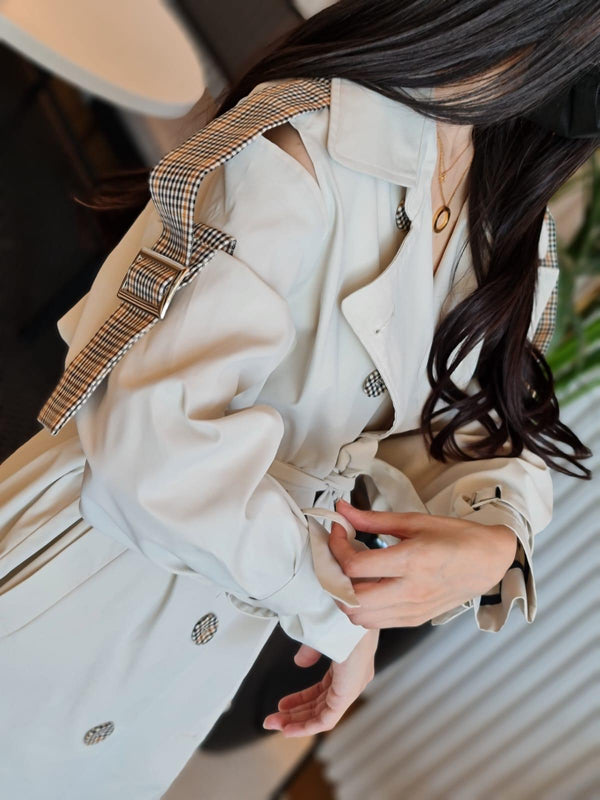 COAIC2013 (Double Breasted Trench Coat) معطف خندق مزدوج الصدر