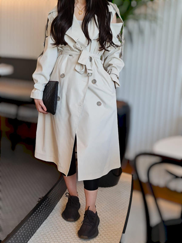 COAIC2013 (Double Breasted Trench Coat) معطف خندق مزدوج الصدر