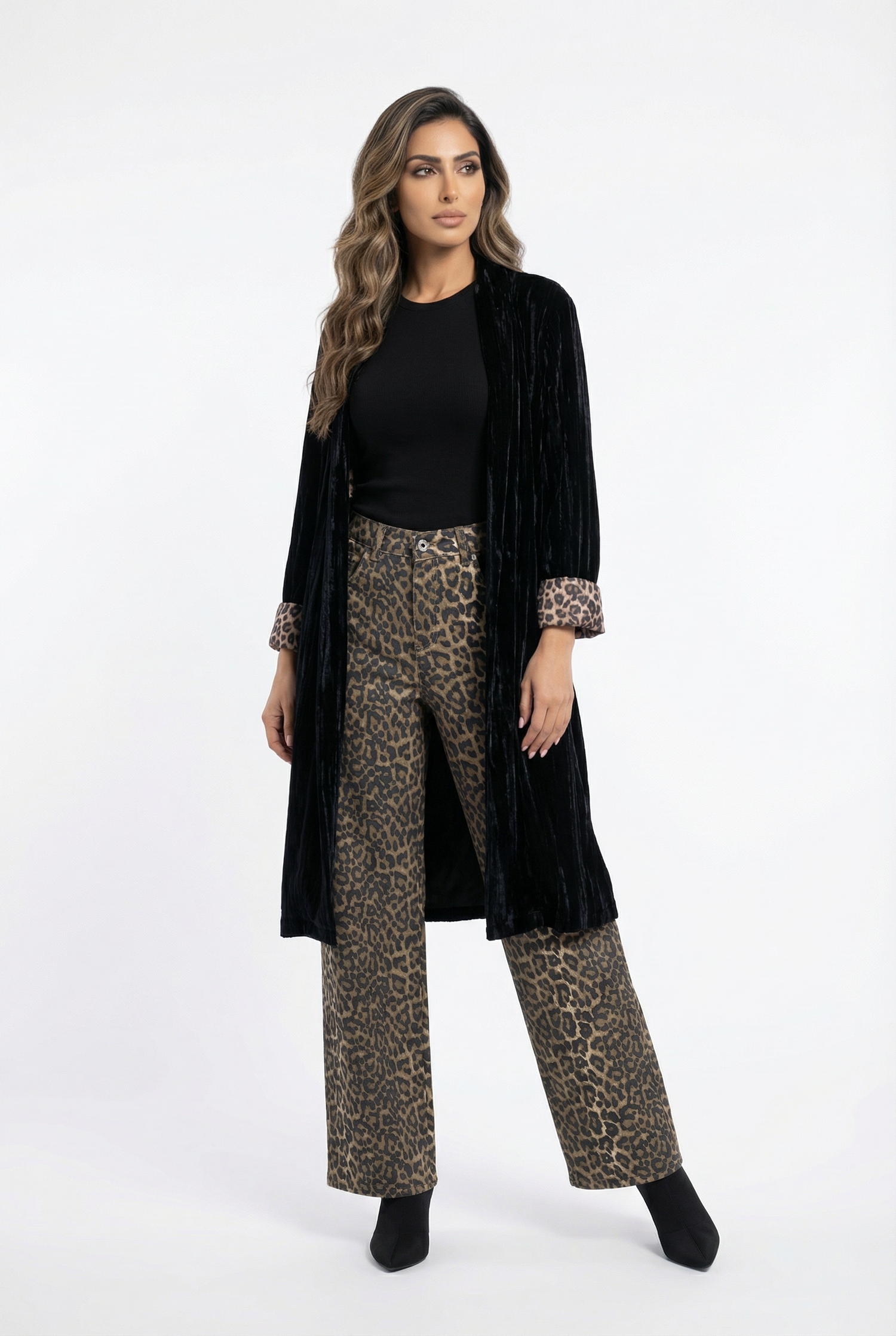 2352328 Velvet Jacket - Brown Loft