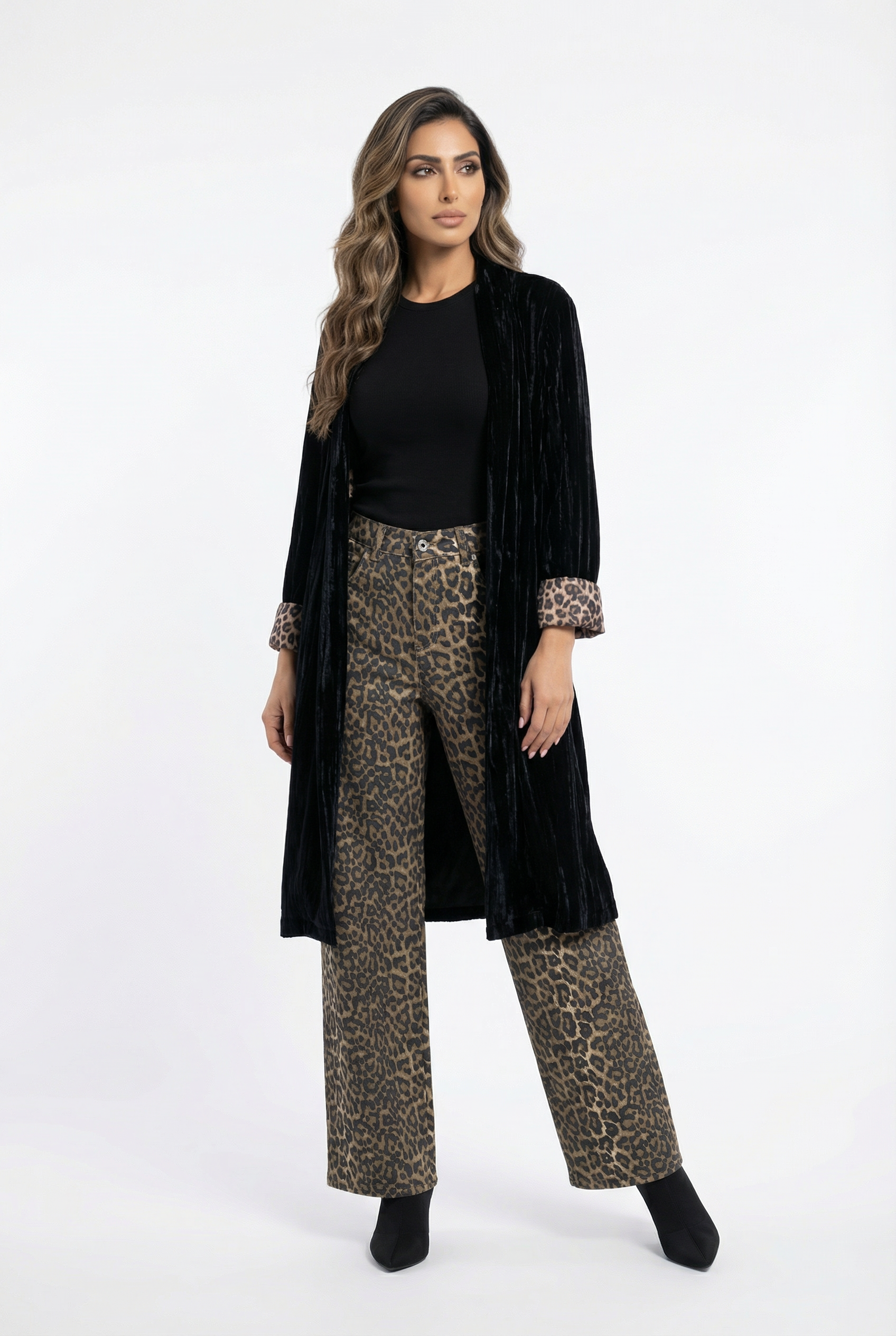 2352328 Velvet Jacket - Brown Loft