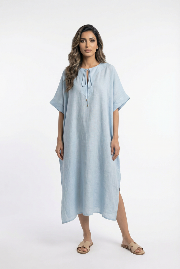 8301.7156 Oversized Ramie Kaftan قفطان رامي كبير الحجم