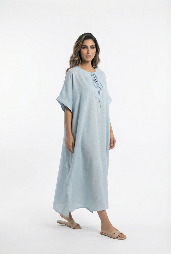 8301.7156 Oversized Ramie Kaftan قفطان رامي كبير الحجم