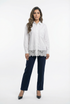 COBEB1003 Oversized Lace Panel Shirt - Brown Loft