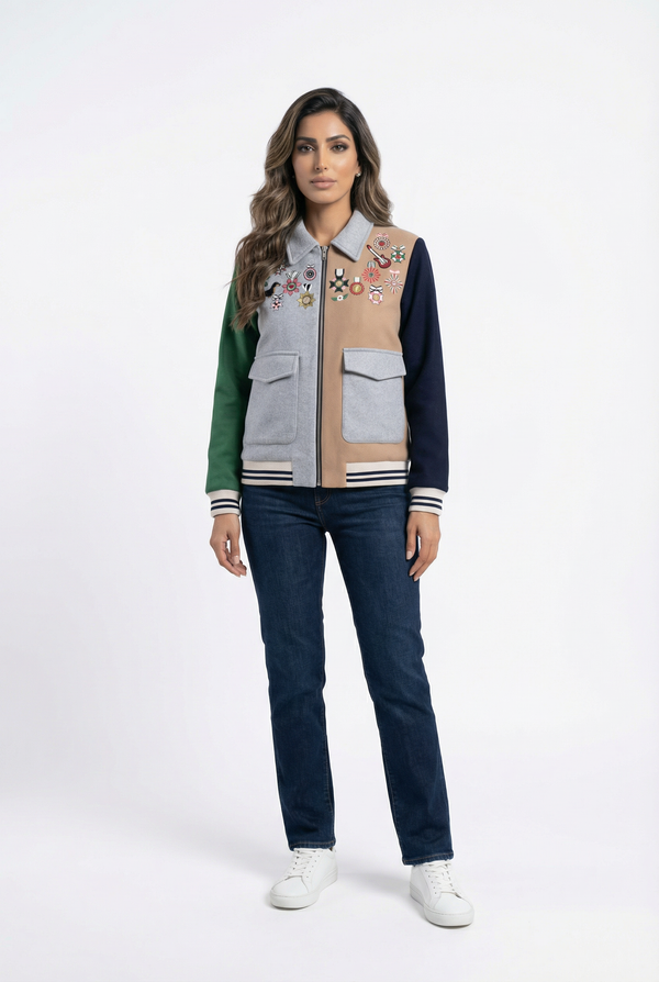 32717 Bomber Jacket سترة بومبر