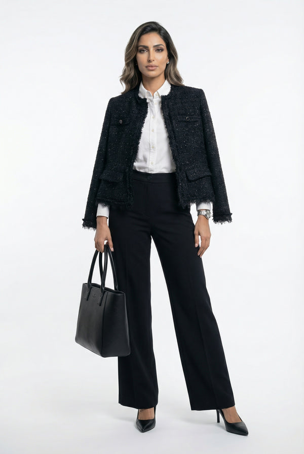 54-1046 Tweed Jacket سترة تويد