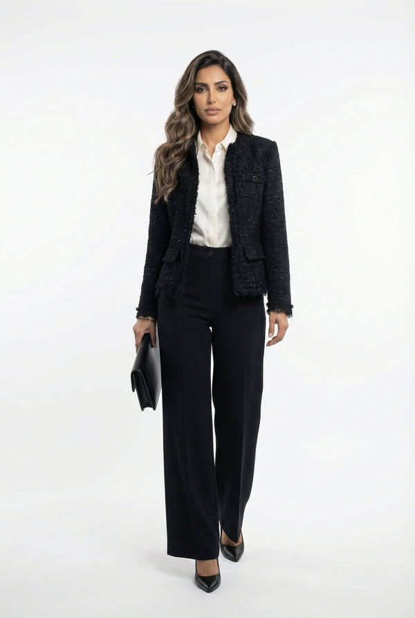 54-1046 Tweed Jacket سترة تويد