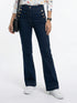 33608 High-Rise Denim Jeans Sailor Pants - Brown Loft