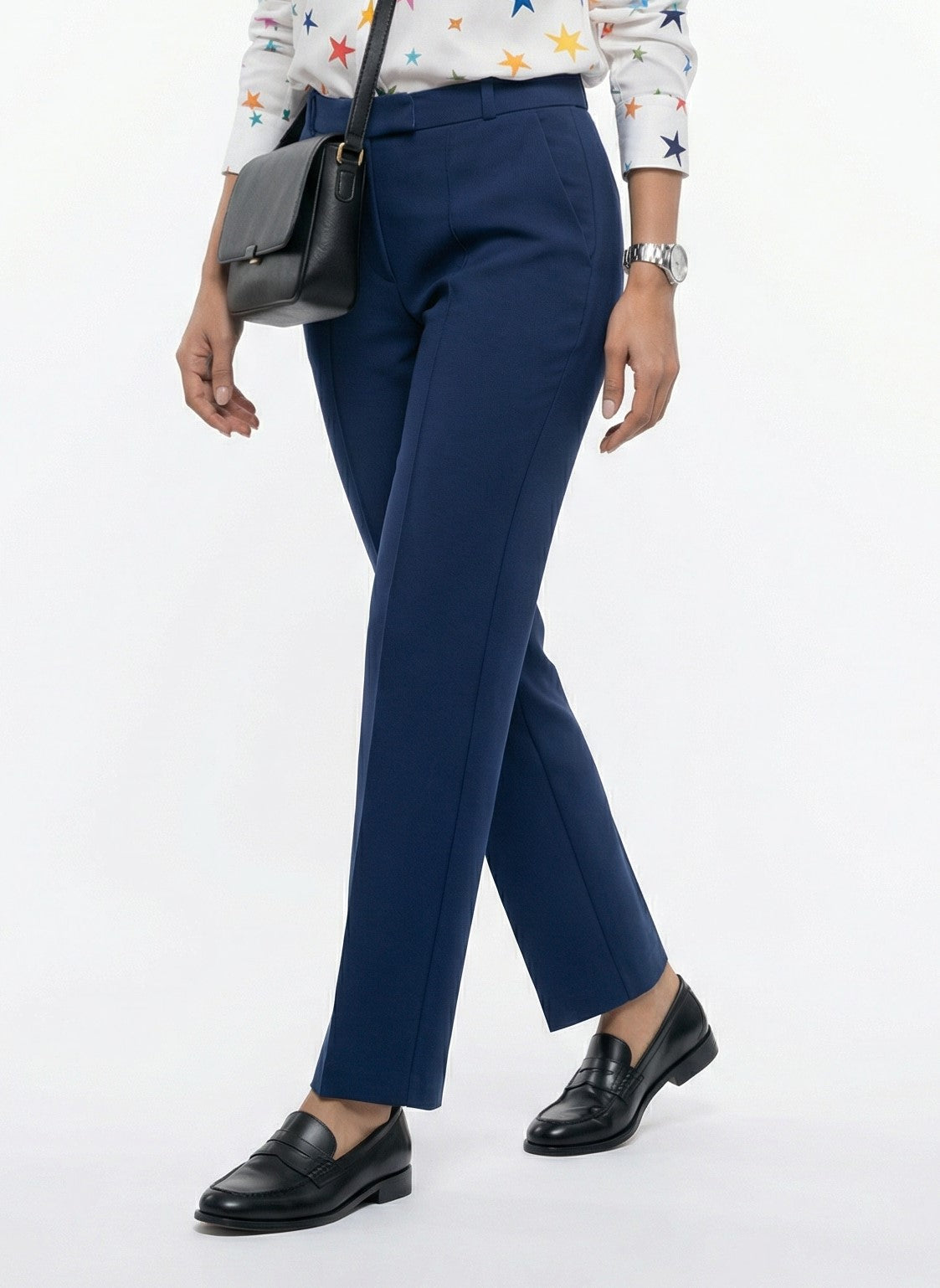 33285 Straight Leg Pants - Brown Loft