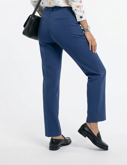 33285 Straight Leg Pants - Brown Loft