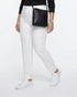 23517 Milano Slim Cut Oversized Stretch Pants - Brown Loft