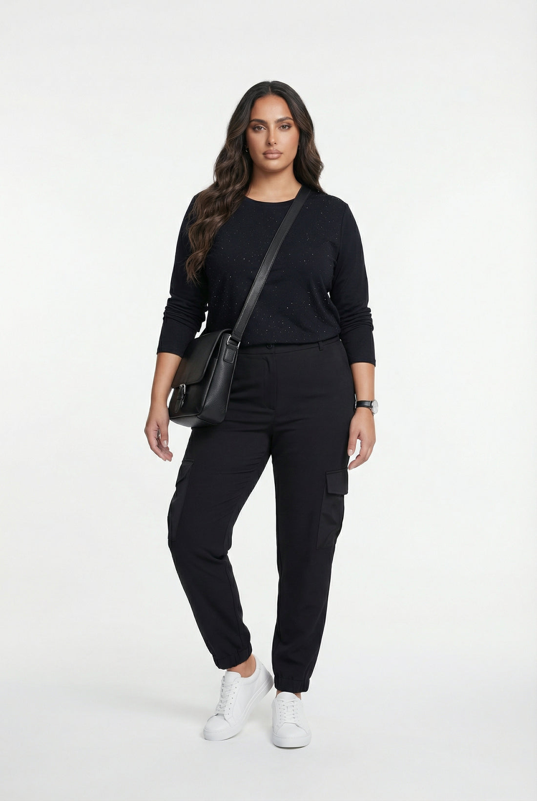 25532 Cargo High Waist Cargo Pants - Brown Loft