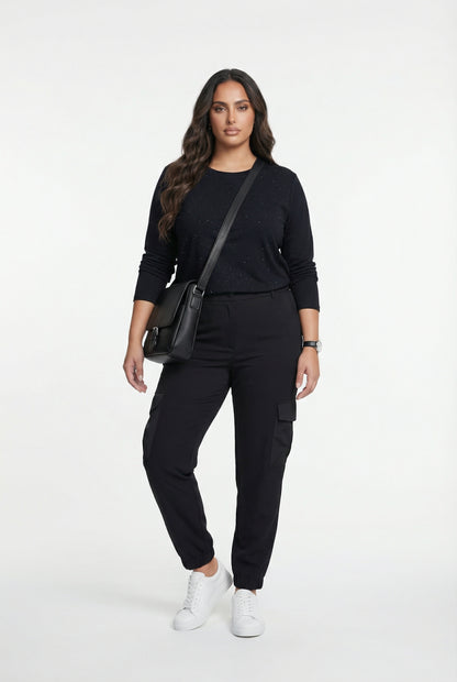 25532 Cargo High Waist Cargo Pants - Brown Loft