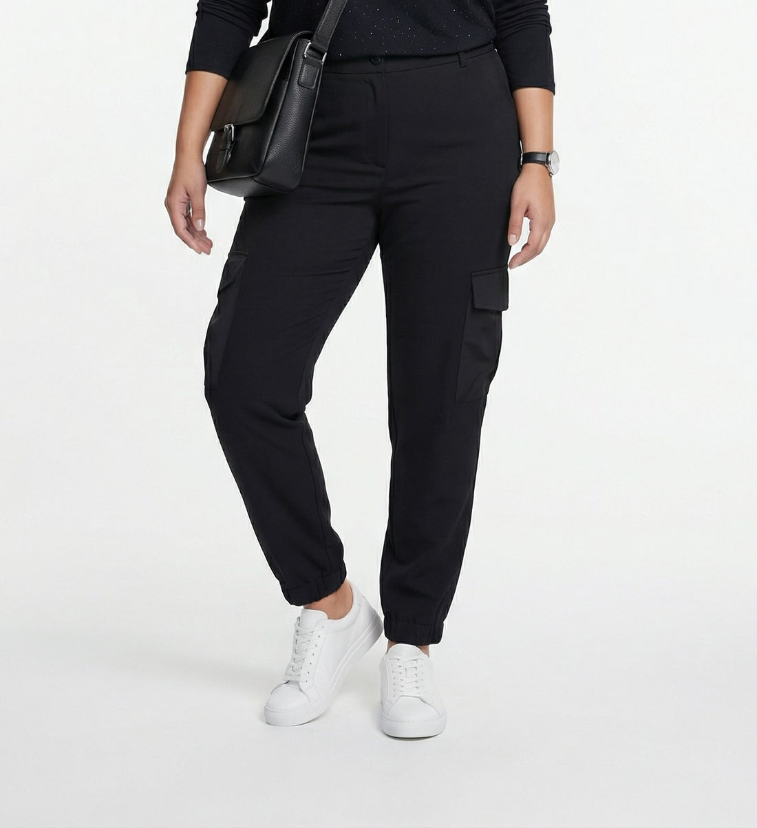 25532 Cargo High Waist Cargo Pants - Brown Loft