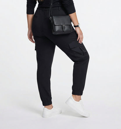 25532 Cargo High Waist Cargo Pants - Brown Loft