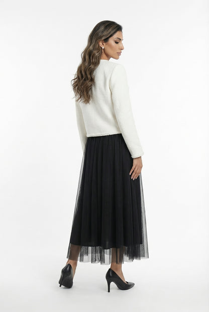 08562-1 Tweed Knit Jacket