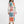 33656 Patchwork Print Long Dress فستان طويل مطبوع بنقشة مرقعة