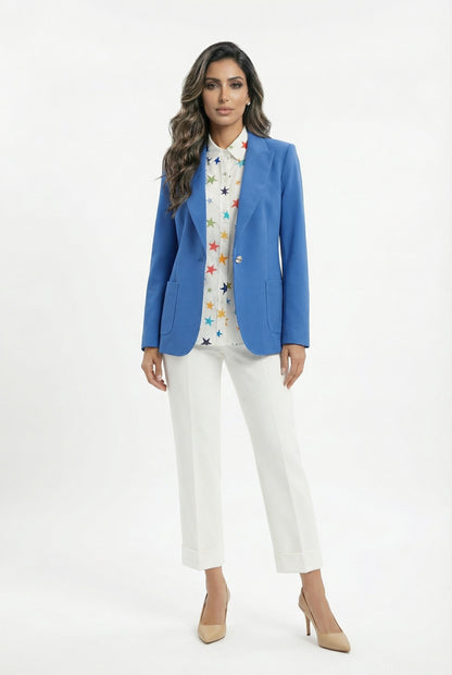 33332 Classic Lapel Jacket - Brown Loft