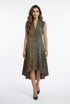 S340/047 Redingote Line Long Vest - Brown Loft