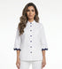 33606 Classic Collared Cotton Shirt - Brown Loft