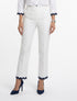 33291 Straight Cut Mid Rise Pants - Brown Loft