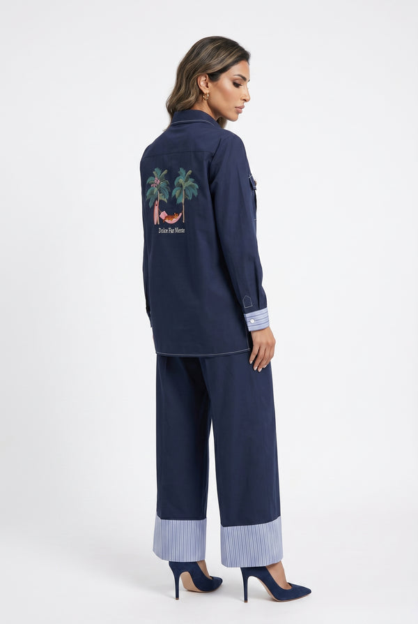 33412 Colored Buttoned Jacket