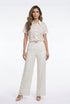 Mesha/Esther Lace Shirt and Pants - Brown Loft