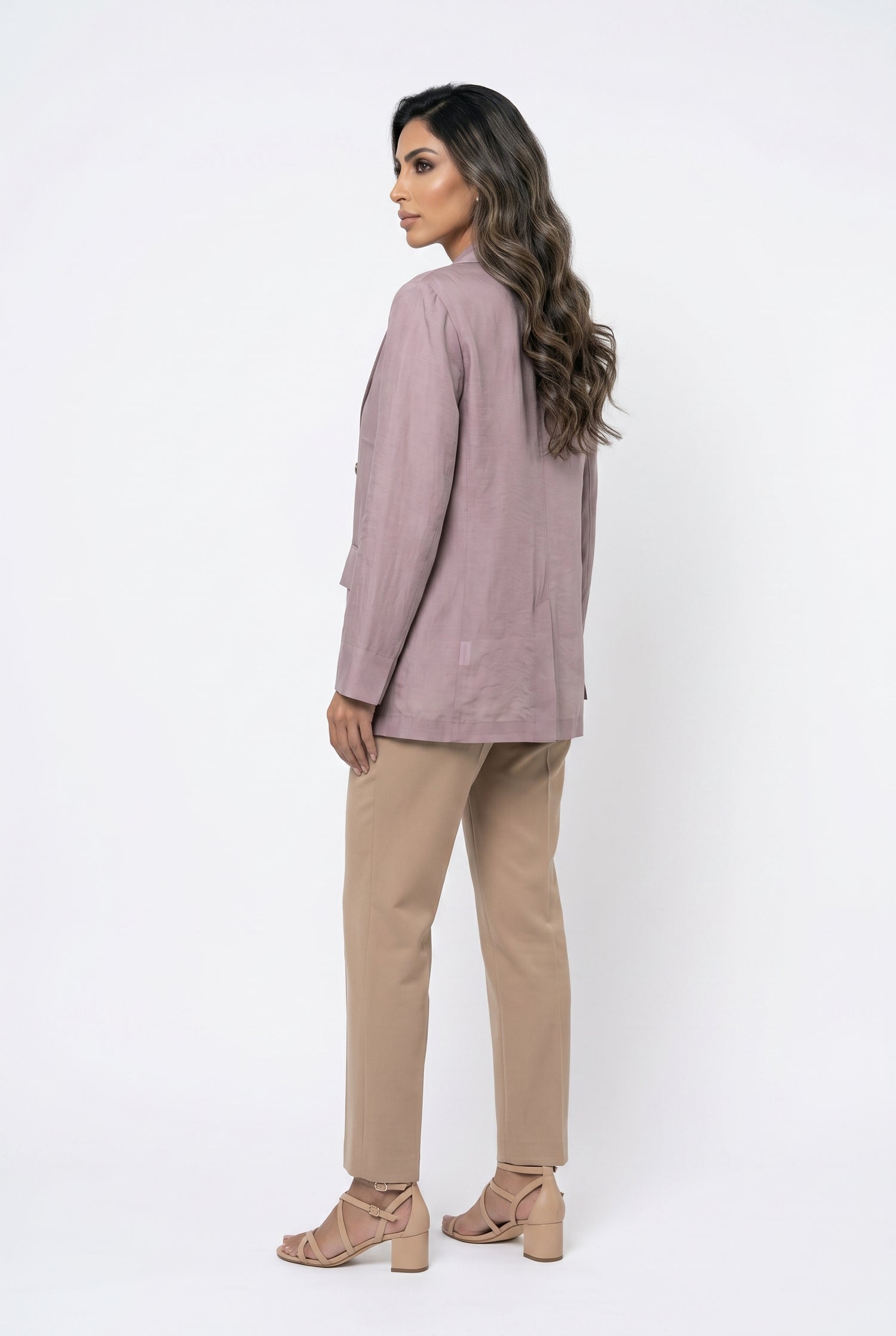 Double Breasted Sheer Jacket 26S-5002