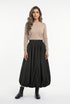 CW2413 Balloon Skirt - Brown Loft