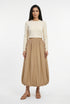 CW2413 Balloon Skirt - Brown Loft
