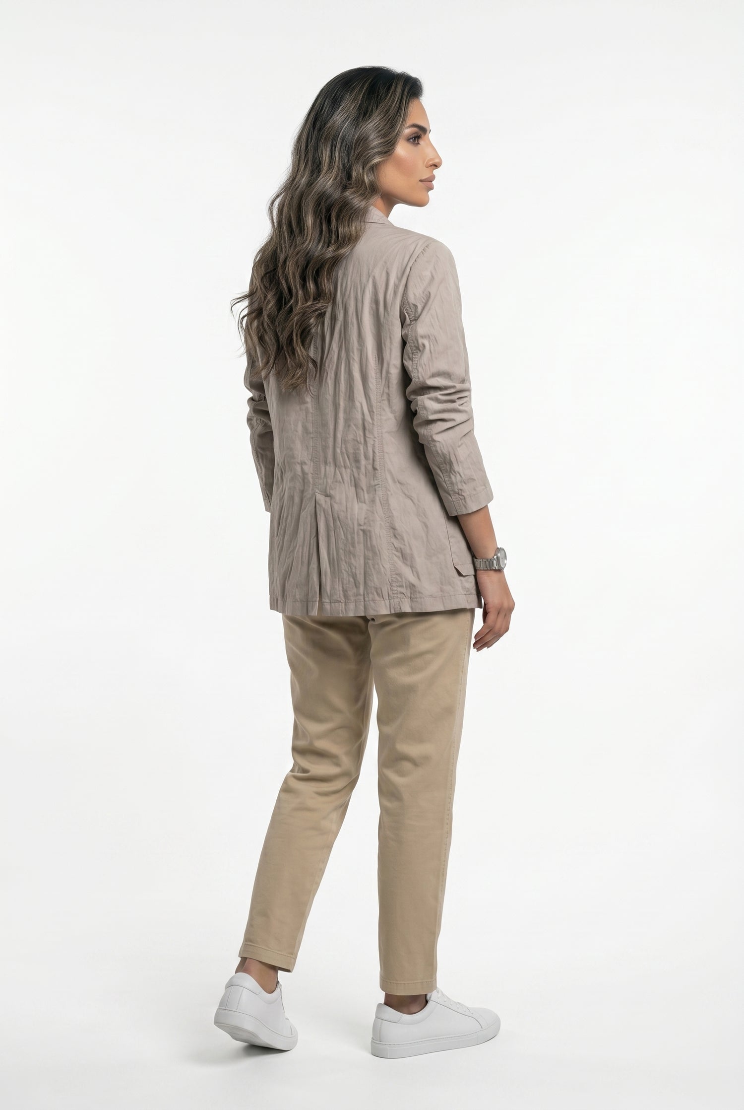 Crinkled Relaxed Jacket 26S-5022