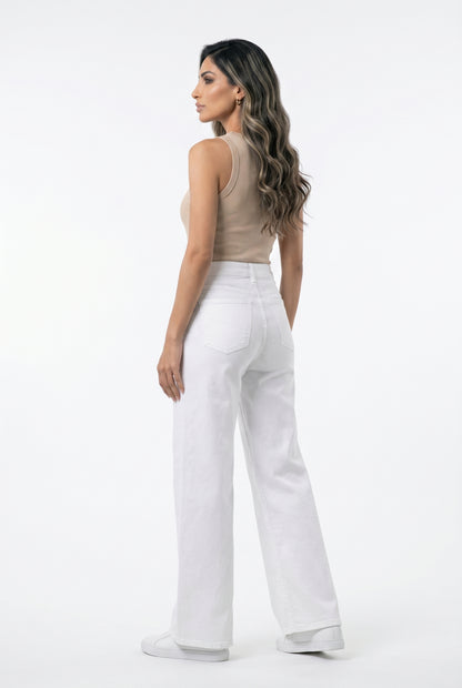 SD8057 Wide Leg Pants - Brown Loft