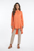 Oversized High Low Shirt 26SS-BZ321 - Brown Loft