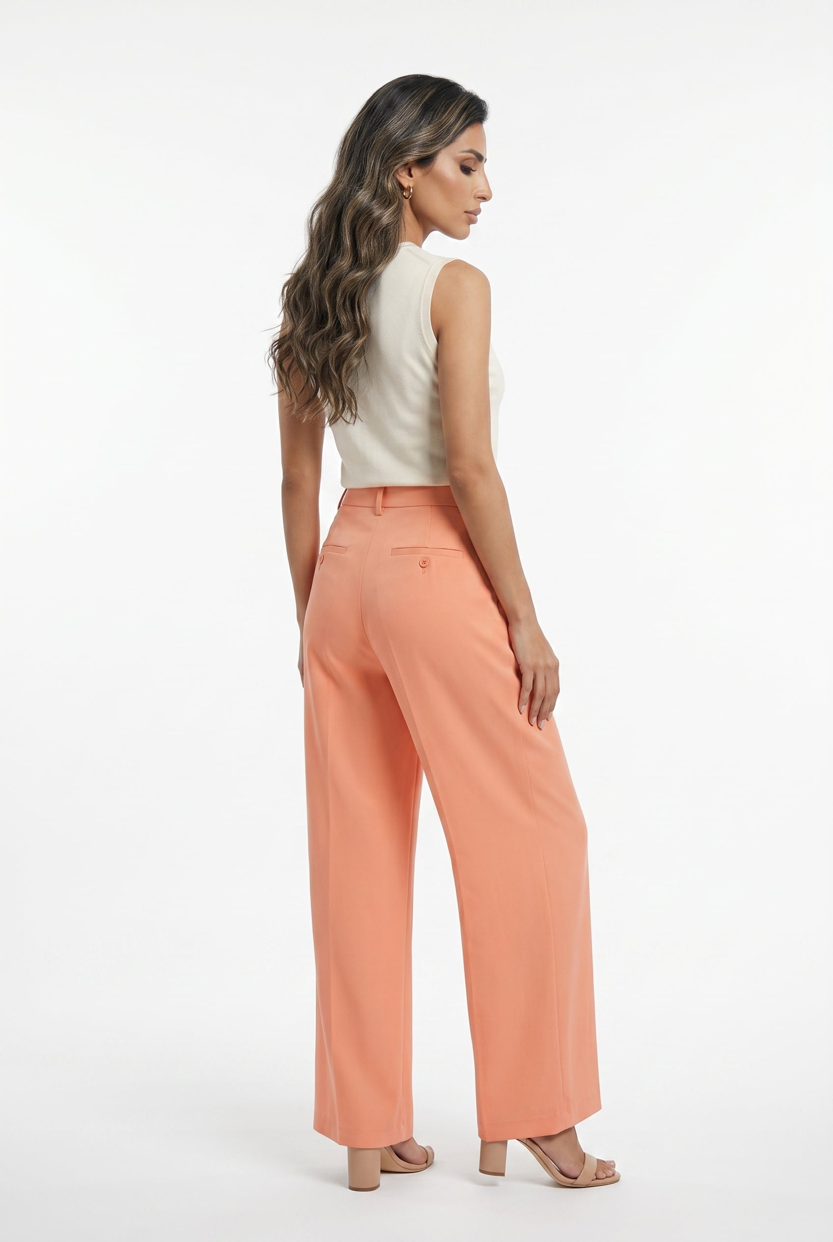 Relaxed Fit Palazzo Pants LS2614038