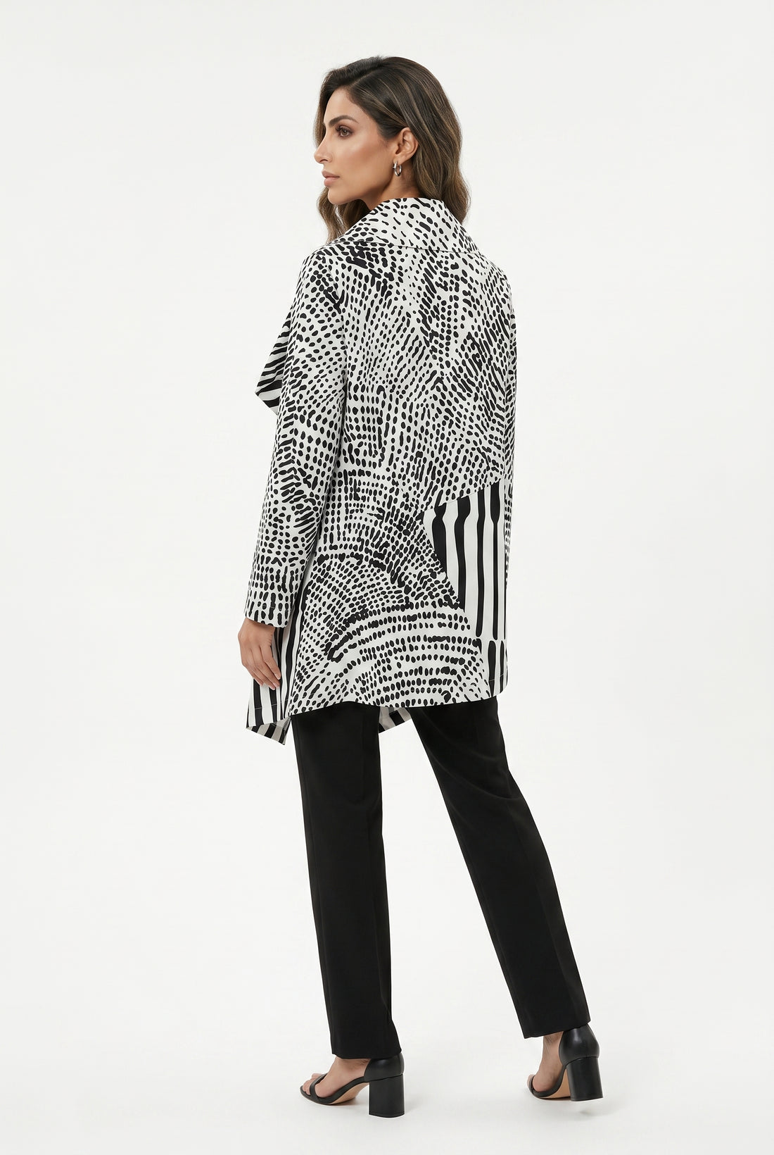 26SS-BZ337 Printed Shirt - Brown Loft