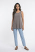 26SS-BZ892 Sleeveless Tank Top - Brown Loft