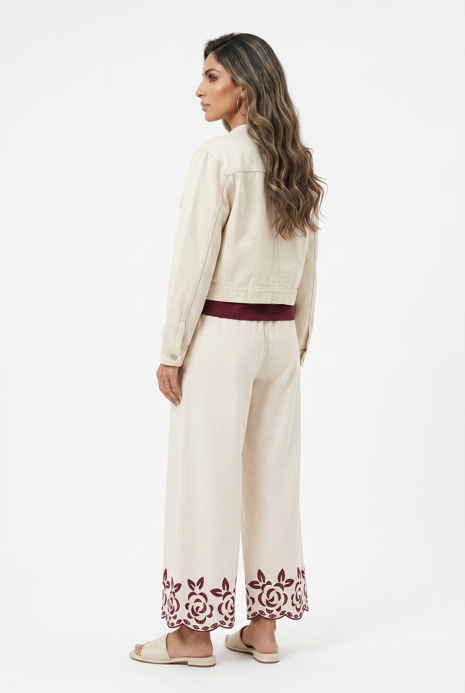 Nax Linen Pants - Brown Loft