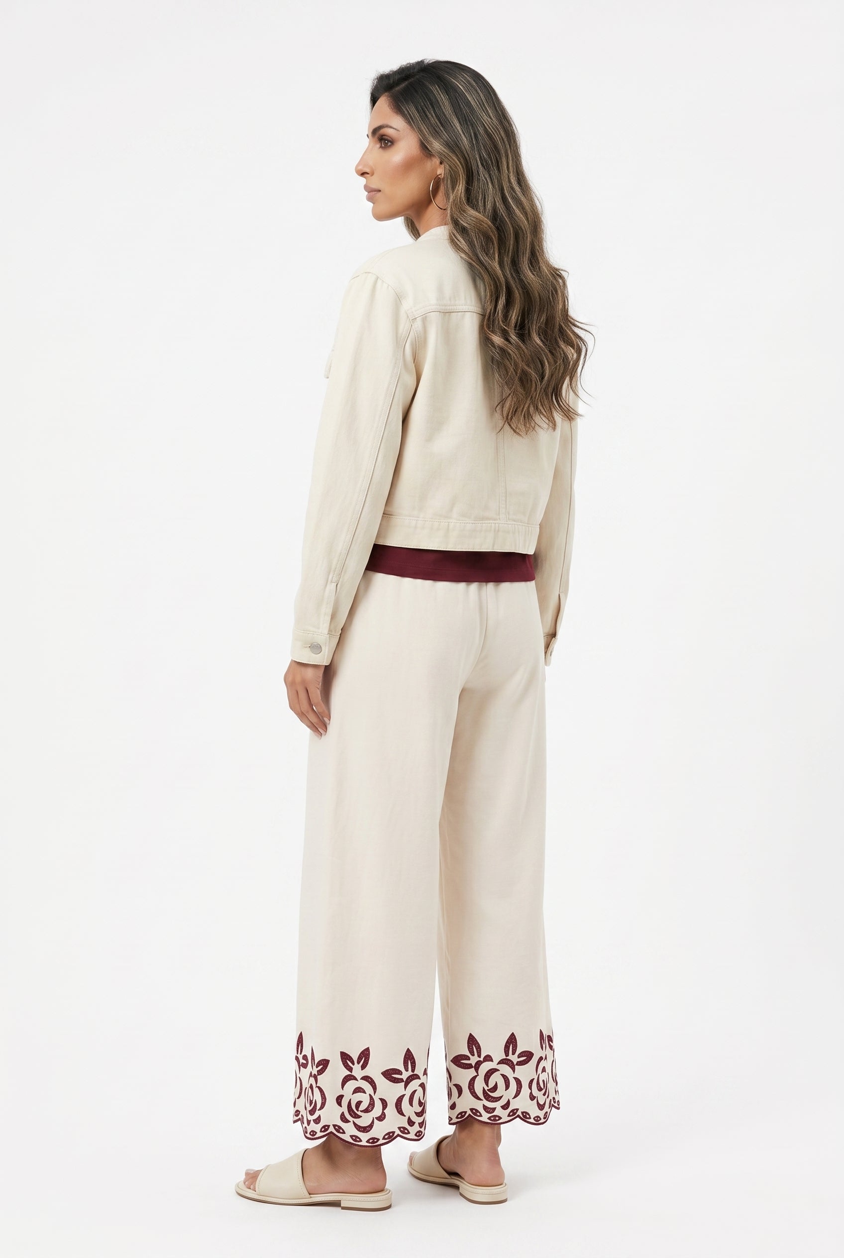 Nax Linen Pants - Brown Loft