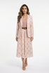 Floral Lace Jacket and Skirt TDM16626/526 - Brown Loft