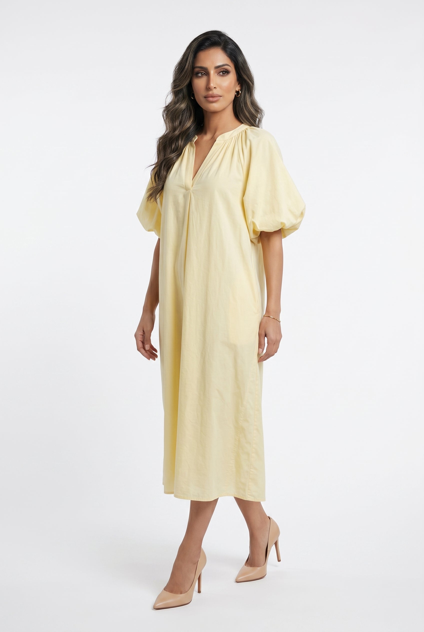 Cotton Poplin Dress DB14389