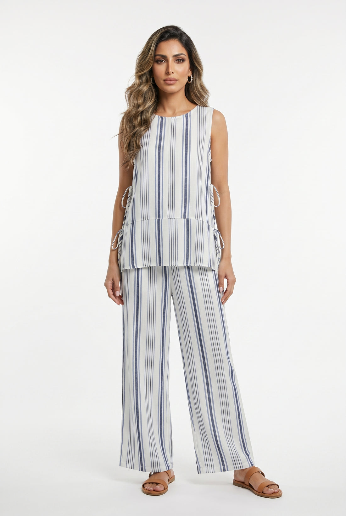 Vertical Striped Top and Pants BCG03429/747