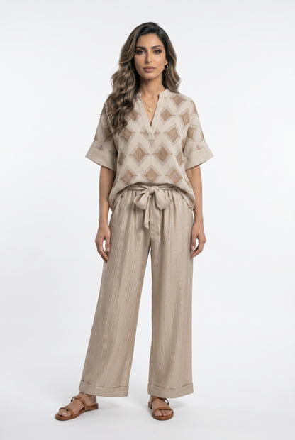 Palazzo Shiny Pants TDM25026