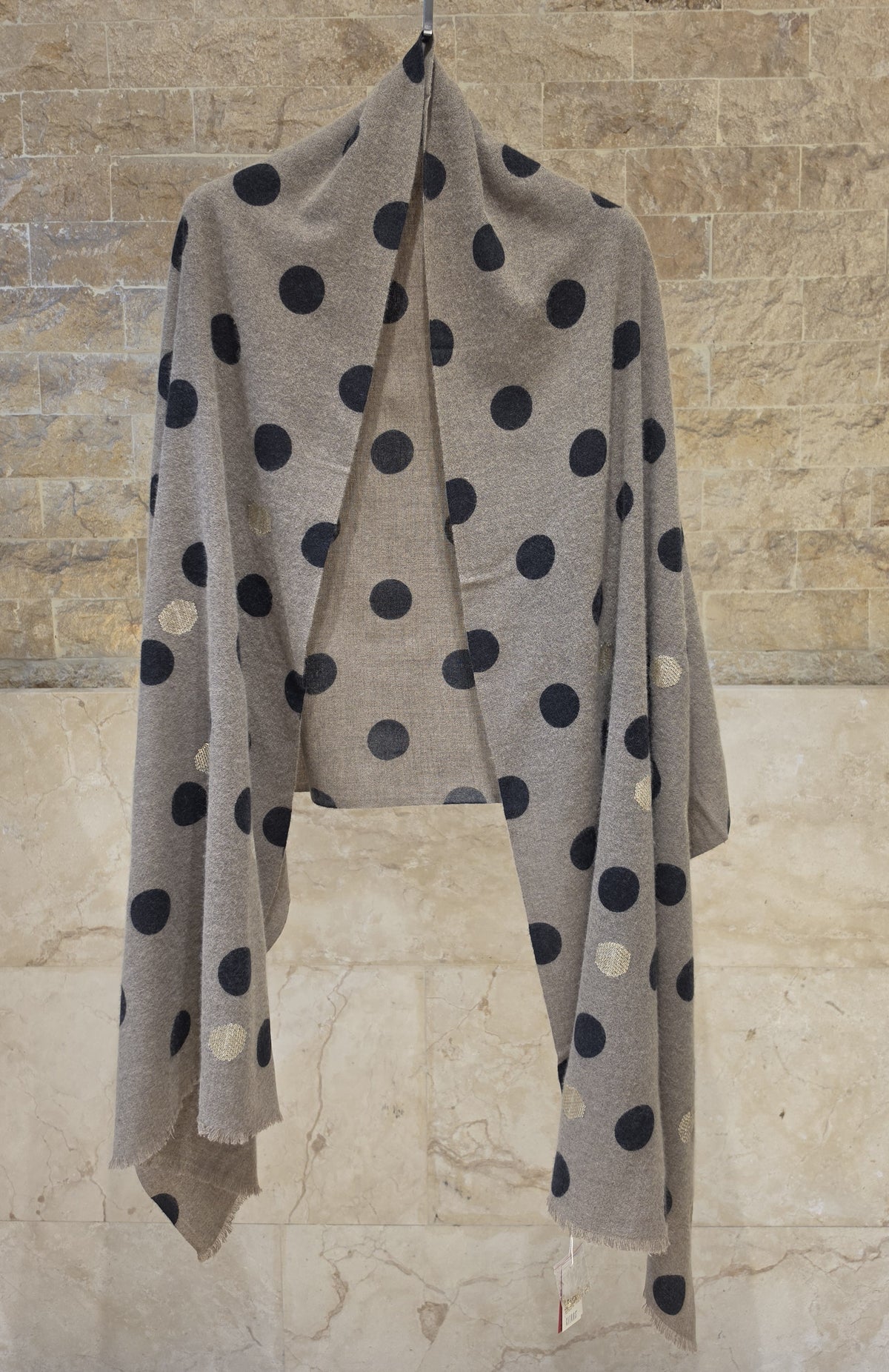 C211061 Big Polka-dot Scarf