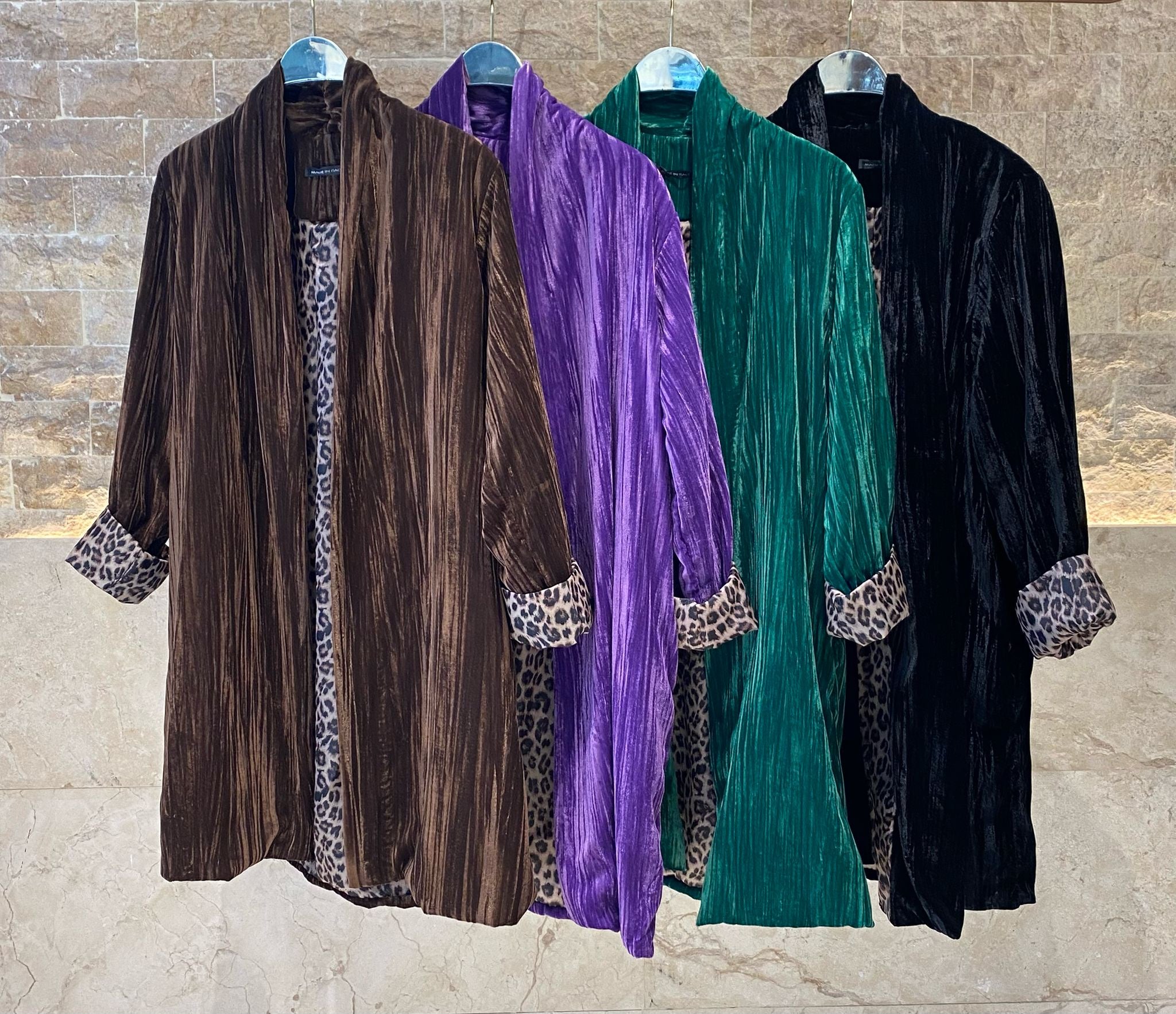 2352328 Velvet Jacket - Brown Loft